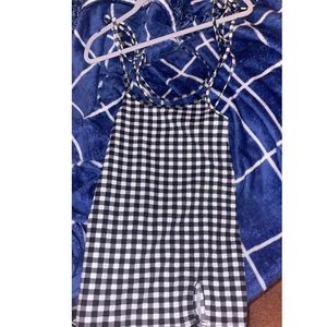 Self Tie Cami Overall Dress